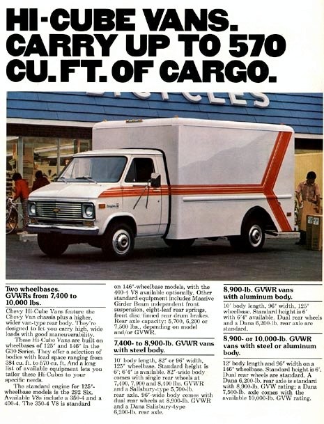 1977 Chevrolet Chevy Vans Brochure Page 4